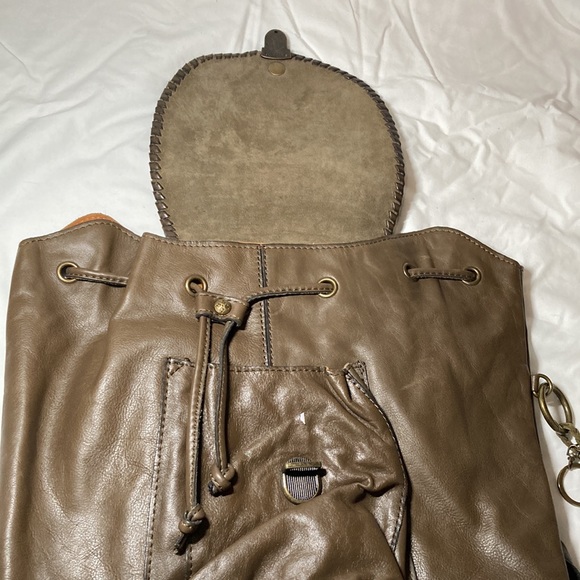 Patricia Nash Brown Leather Backpack main image 8